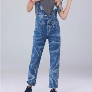 ANTHROPOLOGIE Pilcro The Painters Denim Overalls